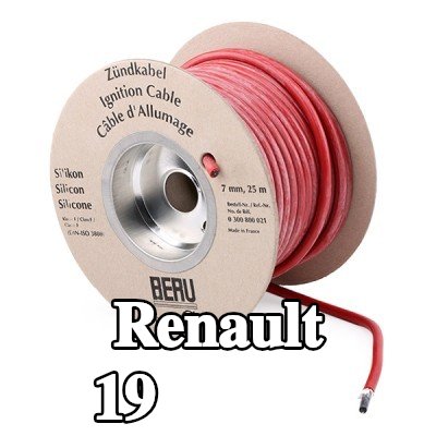 BERU سلك الإشعال COPPER CABLE — Renault 19