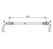 BOSCH Fren hortumu 356mm — Toyota Hilux (5)