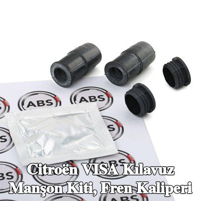 A.B.S. Kılavuz manşon kiti, cıvata/vida içermeyen fren kaliperi — Citroën Visa