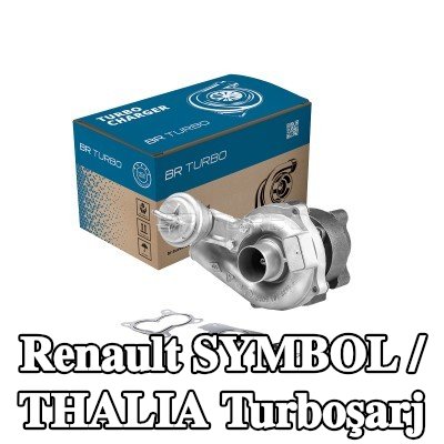 BR Turbo Turboşarj, Conta Seti Dahil — 2001 Renault Symbol / Thalia