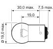 VALEO Sinyal lambası ampulü ESSENTIAL, R5W, 12V — Citroën C25 (5)
