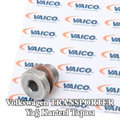 VAICO Original VAICO Kalite yağ karteri tapası, M10, conta halkası ile — Volkswagen Transporter