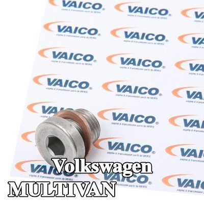 VAICO سدادة حوض الزيت بجودة VAICO الأصلية, M10, مع حلقة مانعة للتسرب — Volkswagen Multivan