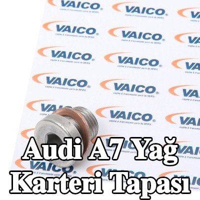 VAICO Original VAICO Kalite yağ karteri tapası, M10, conta halkası ile — Audi A7