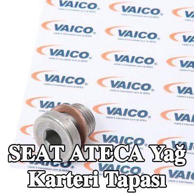 VAICO Original VAICO Kalite yağ karteri tapası, M10, conta halkası ile — SEAT Ateca
