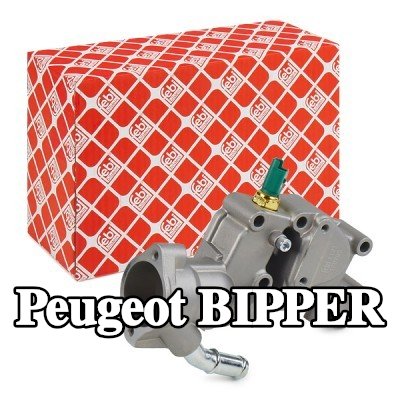FEBI BILSTEIN غلاف الثرموستات مع مستشعر درجة حرارة سائل التبريد, مع جهاز استشعار — Peugeot Bipper