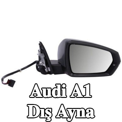BLIC Sağ yan ayna, Elektrikli — Audi A1