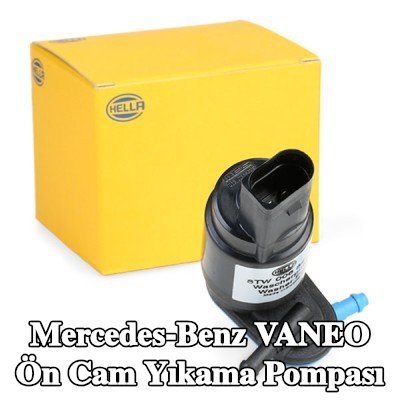 HELLA Ön cam yıkama pompası 12V — Mercedes-Benz Vaneo