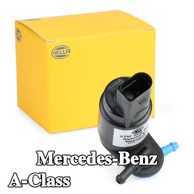 HELLA مضخة غسيل الزجاج الأمامي 12V — 2012 Mercedes-Benz A-Class