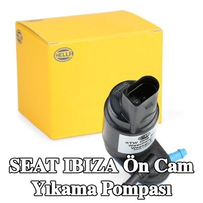 HELLA Ön cam yıkama pompası 12V — 2002 SEAT Ibiza
