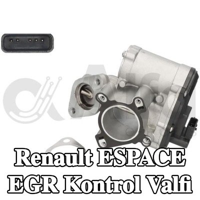 Alfa e-Parts Conalı/sızdırmazlık elemanlı EGR kontrol valfi — Renault Espace