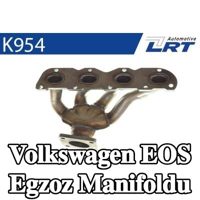 LRT Montaj parçaları ile egzoz manifoldu — Volkswagen Eos