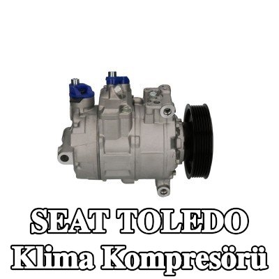 BOSCH Montaj kılavuzu ile klima kompresörü, conta halkası ile — 2008 SEAT Toledo