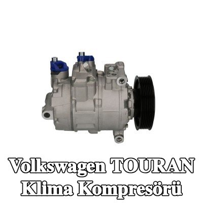 BOSCH Montaj kılavuzu ile klima kompresörü, conta halkası ile — Volkswagen Touran
