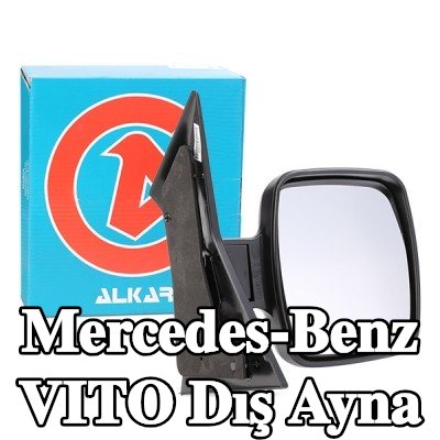 ALKAR Sağ yan ayna, Manuel — 2002 Mercedes-Benz Vito