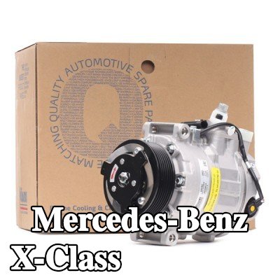 NISSENS ضاغط تكييف الهواء مع زيت ضاغط PAG, بدون صمام ثنائي — Mercedes-Benz X-Class