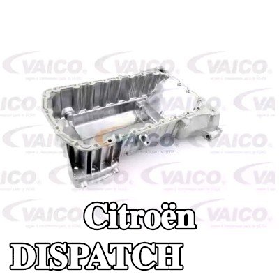 VAICO حوض الزيت مع سدادة تصريف الزيت, بدون حشية/مانع تسرب, جودة VAICO الأصلية — 2012 Citroën Dispatch