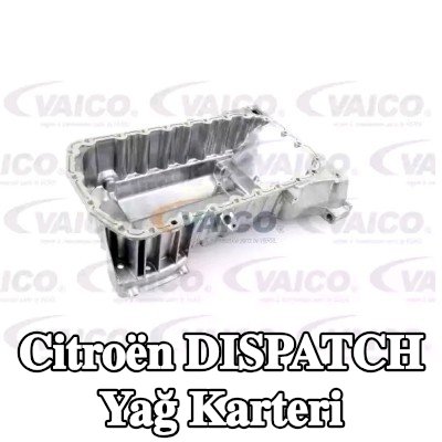 VAICO Yağ tahliye tapalı yağ karteri, contasız/sızdırmazlık elemanı olmadan, Orijinal VAICO Kalitesi — 2016 Citroën Dispatch