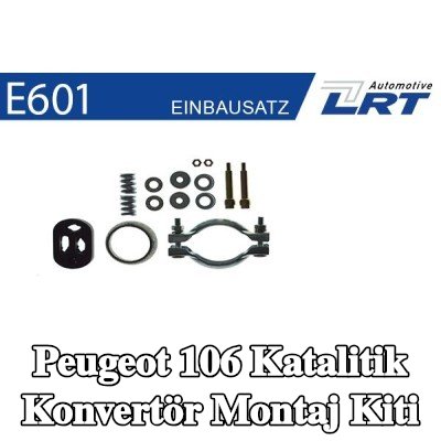 LRT Katalitik konvertör montaj kiti — 1995 Peugeot 106