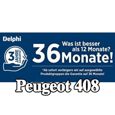 DELPHI طرف قضيب التوجيه للمحور الأمامي الأيسر, 231mm — Peugeot 408