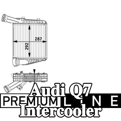 MAHLE Intercooler — 2012 Audi Q7