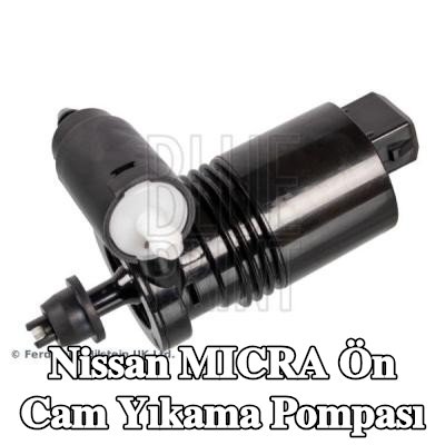 BLUE PRINT Ön cam yıkama pompası 12V, conta halkası ile — 2004 Nissan Micra