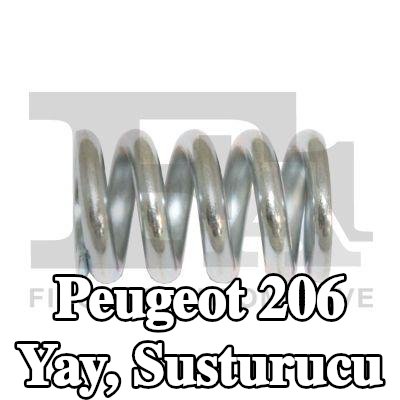FA1 Yay, susturucu — 2000 Peugeot 206