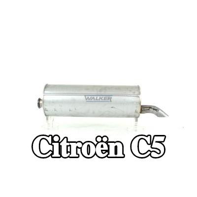 WALKER كاتم الصوت الخلفي 850mm, بدون قطع التثبيت — 2002 Citroën C5