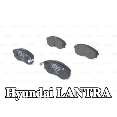 BOSCH مجموعة وسادات الفرامل 16, 8mm — Hyundai Lantra