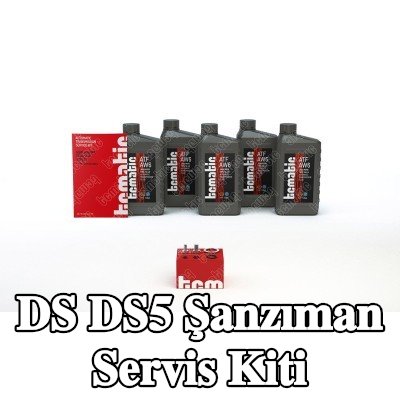 TCMATIC Şanzıman servis kiti Yağ Değişimi (boşaltma yoluyla), aksesuarlarla, standart yağ değişimi için yağ miktarı ile — DS Ds5