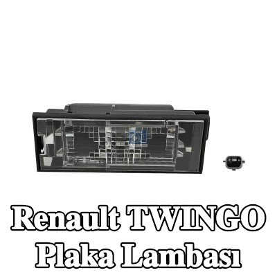 DT Spare Parts Plaka lambası — 2012 Renault Twingo