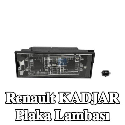 DT Spare Parts Plaka lambası — Renault Kadjar