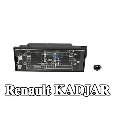 DT Spare Parts مصباح لوحة الترخيص — Renault Kadjar