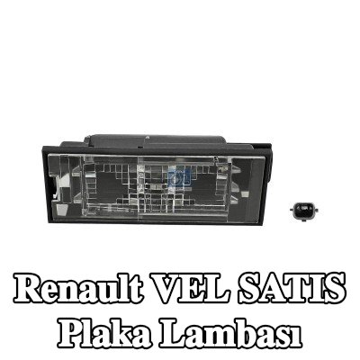 DT Spare Parts Plaka lambası — Renault Vel Satis