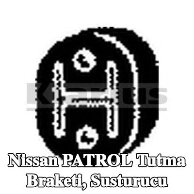 VEGAZ Tutma braketi, susturucu — Nissan Patrol