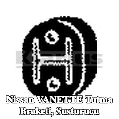 VEGAZ Tutma braketi, susturucu — Nissan Vanette