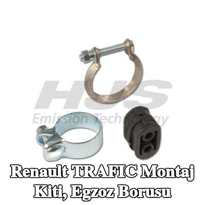 HJS Montaj Kiti, egzoz borusu — Renault Trafic