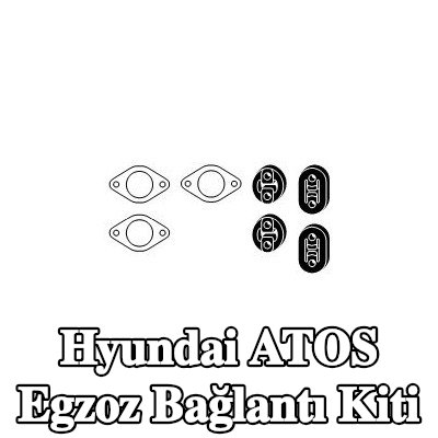 HJS Egzoz bağlantı kiti — Hyundai Atos