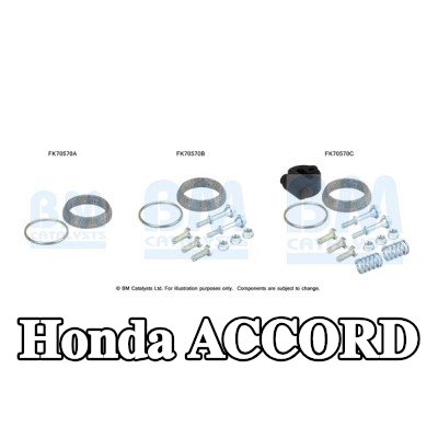 BM CATALYSTS طقم التثبيت، أنبوب العادم — Honda Accord