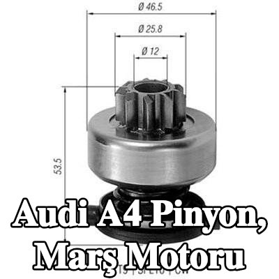 MAGNETI MARELLI Pinyon, marş motoru — 2002 Audi A4