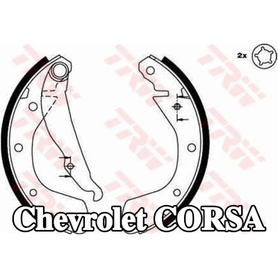 TRW مجموعة أحذية الفرامل — Chevrolet Corsa