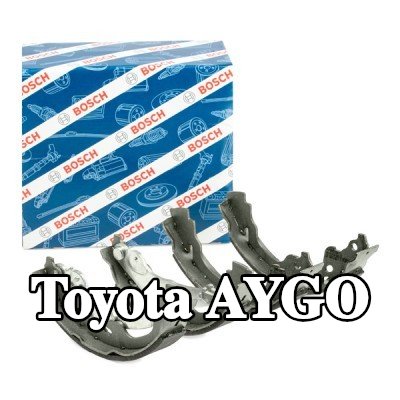 BOSCH مجموعة أحذية الفرامل — Toyota Aygo