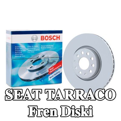 BOSCH Fren diski Dış Çap: 312mm, Havalandırmalı, Kaplamalı, cıvata/vida ile — SEAT Tarraco