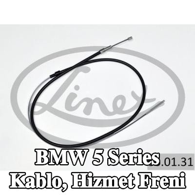 LINEX Kablo, hizmet freni — 2000 BMW 5 Series