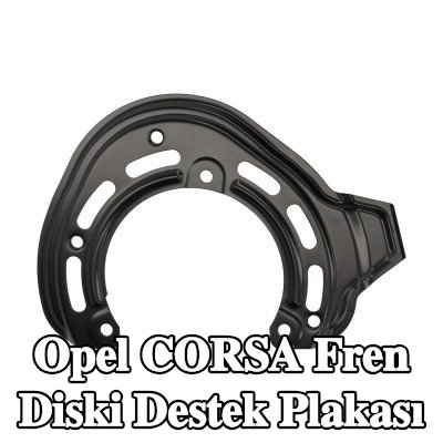 FEBI BILSTEIN Fren diski destek plakası Ön Aks Sol — 2000 Opel Corsa