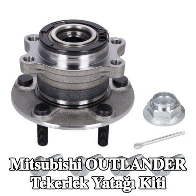 FEBI BILSTEIN Tekerlek yatağı kiti Arka Aks Sol, Arka Aks Sağ, Tekerlek göbeğine entegre tekerlek yatağı, ABS sensör halkalı, entegre manyetik sensör halkalı — Mitsubishi Outlander