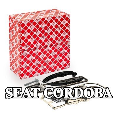 FEBI BILSTEIN طقم سلسلة التوقيت مع شداد السلسلة, مع سكك انزلاقية — SEAT Cordoba