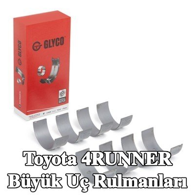 GLYCO Çelik sırtlı, sinterle birleştirilmiş bronz büyük uç yatakları — 2000 Toyota 4runner