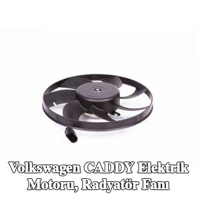 BOSCH Elektrik Motoru, radyatör fanı — Volkswagen Caddy