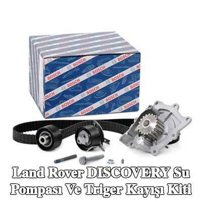 BOSCH Su pompası ve triger kayışı kiti Diş Sayısı: 118, Width: 25, 4mm — Land Rover Discovery